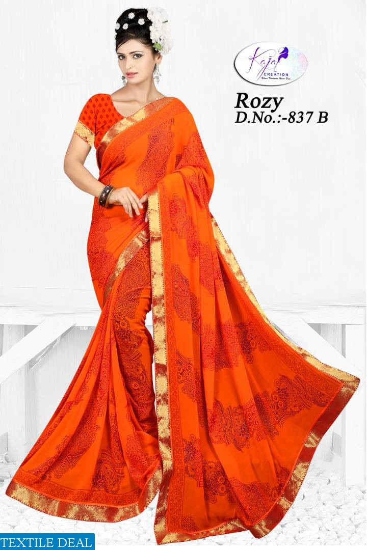 kajal Rozy vol-2 Wholesale Saree catalog